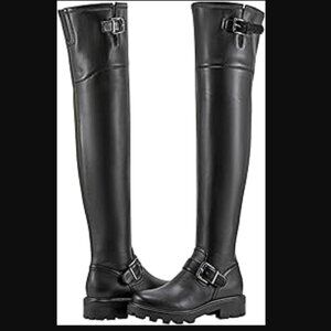 Marc Fisher Ganven OTK Moto Boots (Size 5.5)